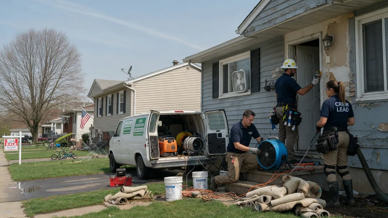 Flood Cleanup in Hartstown, PA near me