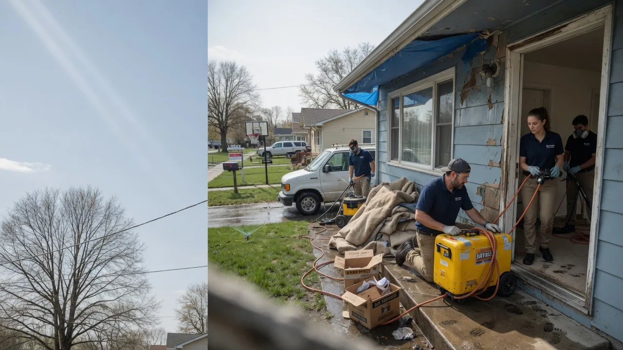 Basement Flood Cleanup in Hartstown, PA near me